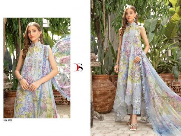 Deepsy Maria B M Print Spring Summer 23 Vol 3 Cotton Dupatta Suits Collection